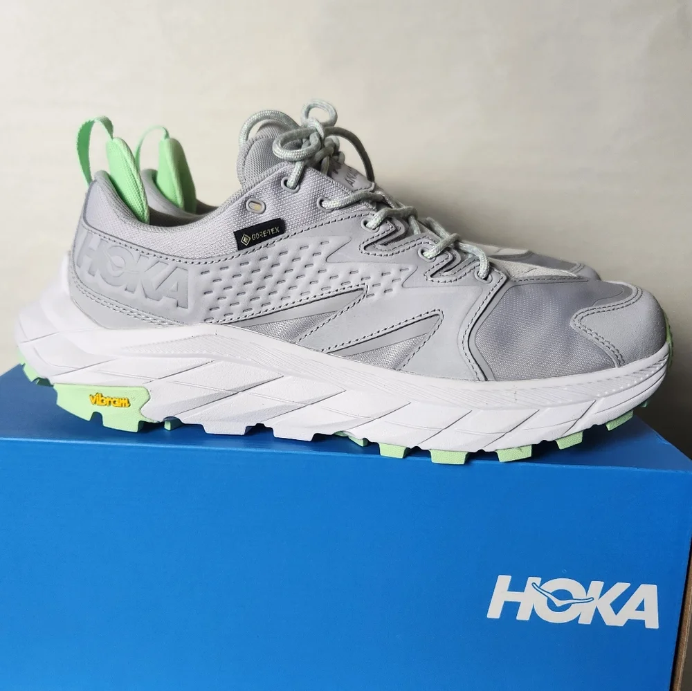 NWT HOKA Anacapa One One Low GTX Hiking Sneakers Shoes Size 10 - Picture 6 of 8